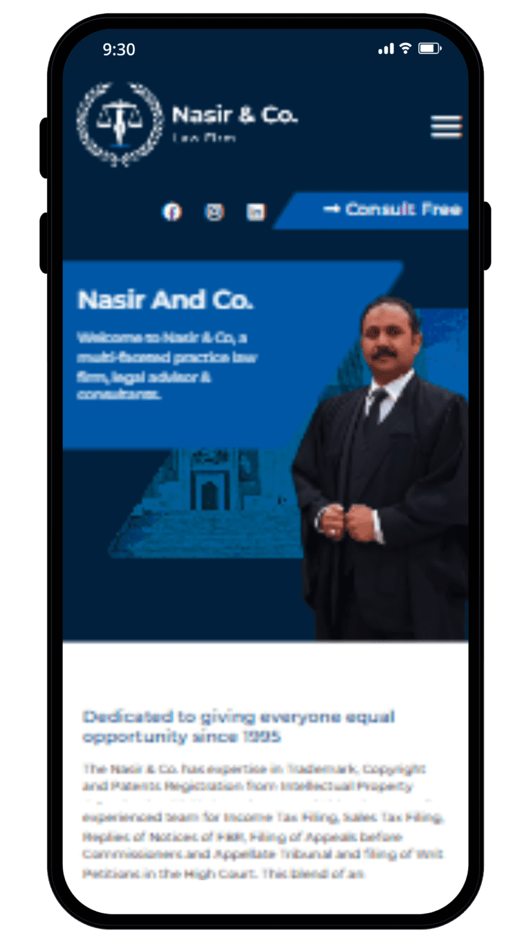 Nasir And CO website design project-Image